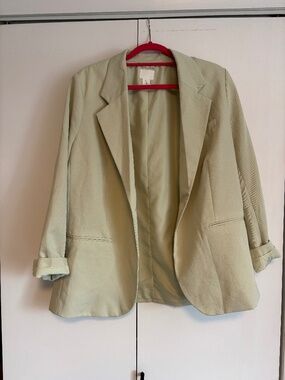 H&M Blazer Light Green